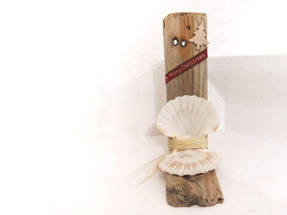 Kerzenhalter aus Treibholz von Shabby Surf Art