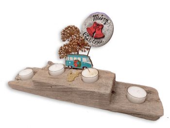 Adventsgesteck aus Treibholz von Shabby Surf Art